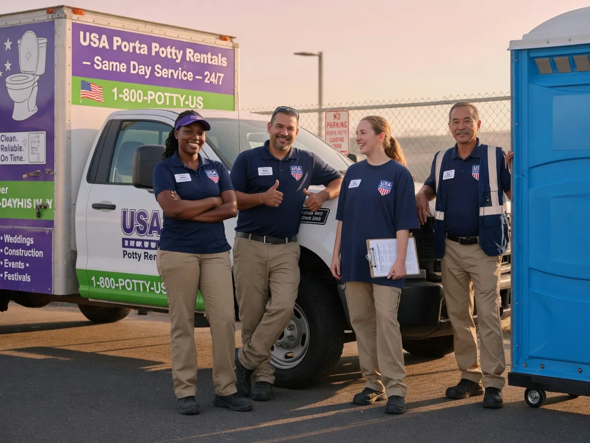 Porta Potty Rental company in Breedsville, MI
